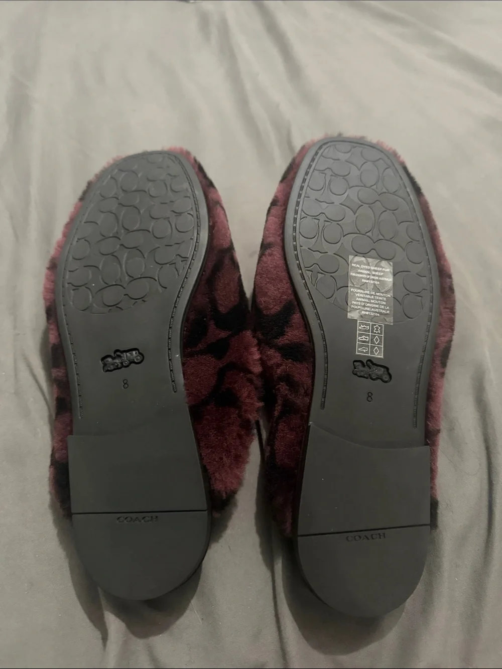 Coach new slippers